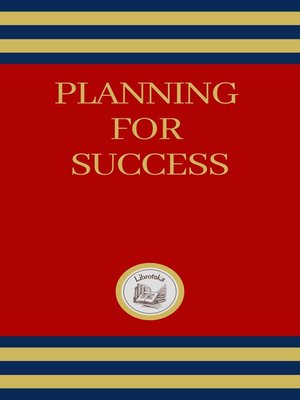 cover image of PLANNING FOR SUCCESS